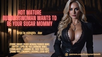 Sensual Solo Female Roleplay With A Mature Businesswoman In Lingerie